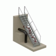 Escalier acier