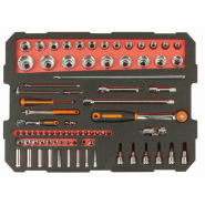 Jeu d'outils MRO dans mallette rigide à usage intensif avec roulettes - 195 pcs - 4750RCHDW02FF1_1