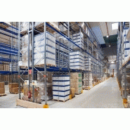 Rack à palettes - Rayonnage conventionnel adaptable pour charges palettisées_1
