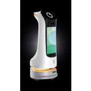 Robot new generation doté d'un écran publicitaire pour les restaurants - KettyBot_1