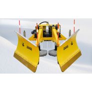 Snowshark - Lames à neige Zaugg - Étrave déneigement 300 cm pour aéroports_1