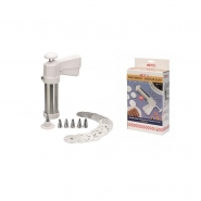 Appareil à churros - inox et poignée ABS - Ibili - 15 cm x Ø 7 cm - livré avec 6 douilles inox et 17 grilles_1