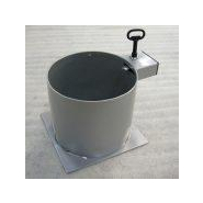 Borne Elégance - Hauteur 60 cm - Diamètre 22 cm - Acier S235 épaisseur 4 mm_1