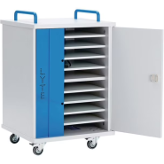 Chariot de stockage et de recharge compact - Lyte 10 Single Door jusqu'à 15,6