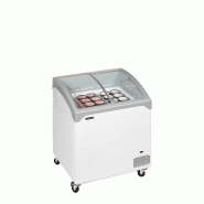Congélateur vitré de crème glacée NIC201SCEB (185 / 138) blanc TEFCOLD_1