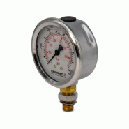 G2535SL, Manomètre, 63 mm Face, Raccord vers le bas, Glycerine Filled, 700 bar pression maximale_1