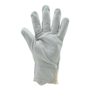 Gants de manutention en cuir tout fleur de vachette - bord côte et protège artère - PMC10-T08 - Réf. MO2260 - Coverguard_1