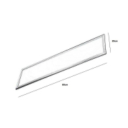 Pavé LED 30x60 cm 24W - Driver Philips CCT - Réf BAC3060PHCCT_1