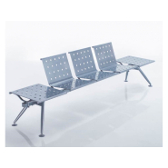 Sièges sur poutre en métal perforé - ULISSE - Design élégant et ergonomique pour espaces collectifs_1