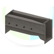 Aquaflow AQF6 - Canal venturi pour mesure de débit 6 m3/h avec approche - Aqualabo_1