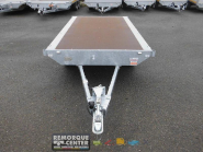 Plateau nu EDUARD 256 x 150 cm - PTAC : 750 kg - Simple Essieu - Non freiné - Référence D185+C_1