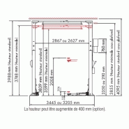 Ts40 pont elevateur 2 colonnes 4t  avec traverse superieure_1