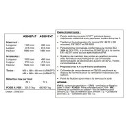 As902p5t - armoire de sécurité pour produits inflammables - delahaye - capacité 250 l_1