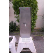 Borne de service camping-car avec 3 éléments indépendants - HERON MIXTE en acier inoxydable_1