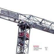 Fc 6,24h grue à tour - terex - longueur max. De la flèche : 24 m (78,7 ft)