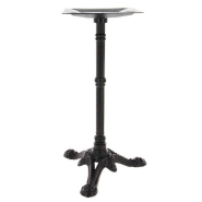 Piètement Bistrot Ht73 en fonte noir pour table intérieure 60x60, Ø70cm maxi_1