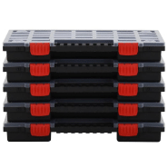 Vidaxl boîtes d'assortiment 10 pcs 40x30x5 cm polypropylène 3106444_1