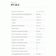 Broyeurs ifp 28 x - Indeco ind. Spa - vérin hydraulique, dents interchangeables, design innovant_1