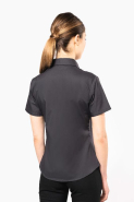 Chemise de travail popeline manches courtes femme - Kariban Réf: K544 - 100% coton, entretien facile_1