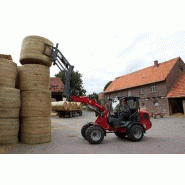 Dispositif d'empilement de balles rondes - Weidemann GmbH - transport et gerbage jusqu'à 1 800 mm_1