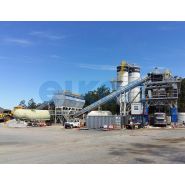 Elkomix-240 centrale à béton fixe - 240 m³/h - SIEMENS ou ABB - Twin Shaft - 9000/6000 l_1