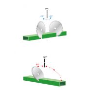 Sika Plus - Tronçonneuse mono tête descendante - Lame en widia ø 400 mm - Fom Industrie SRL_1