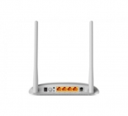TP-Link TD-W8961N - Modem Routeur ADSL2+ WiFi N300 avec Switch 4 ports et fonction WPS_1