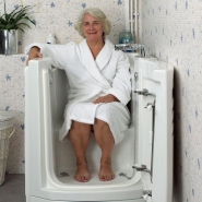 Baignoire à porte Ambiance - compacte, design et confortable pour salles de bains de toutes tailles_1