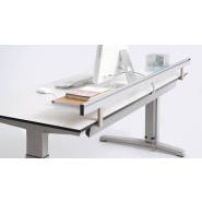 Bureau droit assis/debout Steelcase avec 4 amplitudes de hauteur et design ergonomique - Activa_1