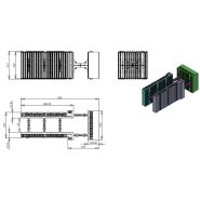 Coffrage isolant angle T-court - Reverbloc - épaisseur 34 cm - R = 5.38_1