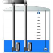 Contrôleur de niveau avec sortie 4-20mA pour recopie à distance
