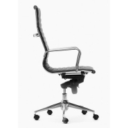 Fauteuil de Direction Haut Dossier LEO Noir - Mécanisme basculant 4 positions - Référence 7650 FR206_2