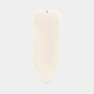 Housse de table à repasser Brabantia C -124 x 45 cm en coton avec mousse de 2mm - Ecru_1