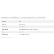 30009 - Panneau de chantier KC1 fauchage - plastique - 600 x 800 mm_1