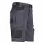 Bermuda multipoches North Ways Hugues - gris et noir - protection lombaire et ceinture auto-ajustable_1
