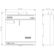 Concentrateur de données Siemens 3VA9987-0TA10 - Accessoire pour interrupteur de puissance compact 3VA avec interface Modbus TCP et modules d'extension_1