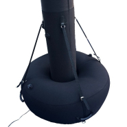 Drapeau gonflable publicitaire à air captif avec voile personnalisable / Air-Flag_1