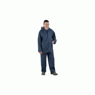 ENSEMBLE de PLUIE polyester 170g bleu NAVY_1