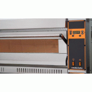 Four à pizza électrique TECPRO 6 - 6 pizzas Ø 36 cm | Resto italia - TECPRO6 - Commandes digitales_1