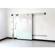 Porte de chambre froide coulissante - JingQuan - insonorisée 42kg - alliage d'aluminium_1