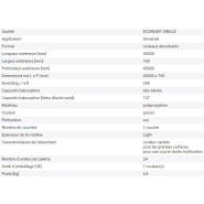 173867w - rouleau d'absorbants densorb universel, economy single light_1