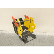 Jeu sur ressort Maia JFS08D - adapté PMR - matériaux résistants et certifiés EN1176_1