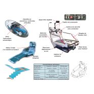 Monte-escalier mobile TRE-70 - Reha Trans pour fauteuil roulant, pente jusqu'à 35°_1