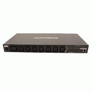 ATEN  PE6208G Multiprise IP, 8 ports, 1U, 7xC13 + 1xC19, 16A, avec compteur_1