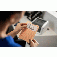 Brother BDE-1J026076-102 étiquette à  imprimer Blanc Imprimante d'étiquette adhésive_1