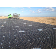 Location de plaques de roulage plastique pour chemins d'accès, piétons et plateformes temporaires -  PISTECO_1