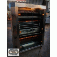 Rôtissoire gaz grandes flammes ? Doregrill neoflam 8 broches - chartg170313_1