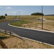 TLC18 – N1W5 – ASI A - Glissière de sécurité Tertu bois-métal, longueur 4 m - certifiée CE_1