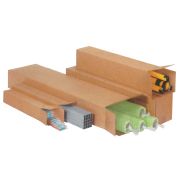 Caisse en carton spéciale pour produits longs - ouverture variée - idéale pour documents grands formats et articles allongés - Référence 540_1