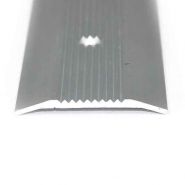 Nez de marche sécurimarche aluminium strié plat percé 38